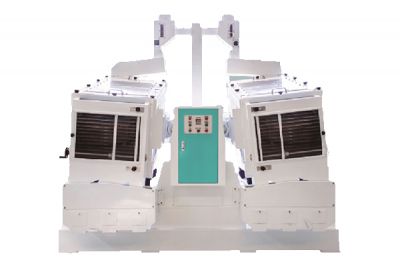 Double body paddy separator